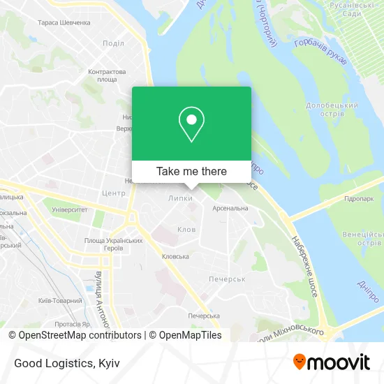 Good Logistics map