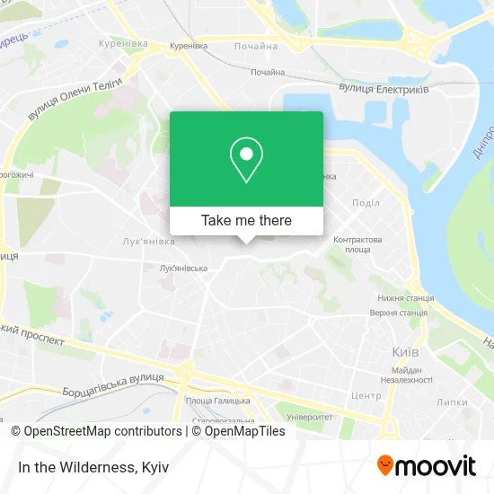 In the Wilderness map