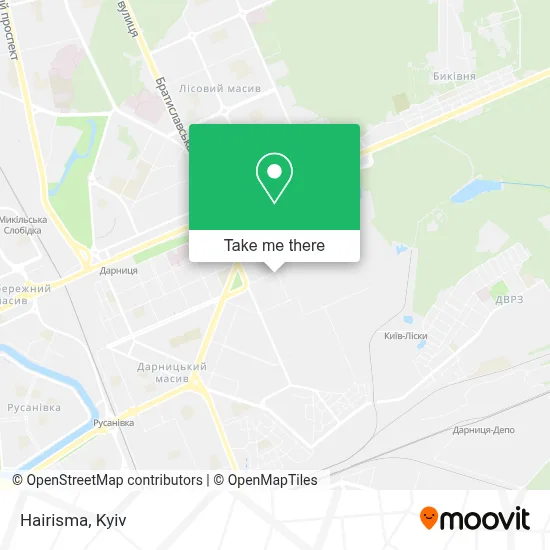 Hairisma map