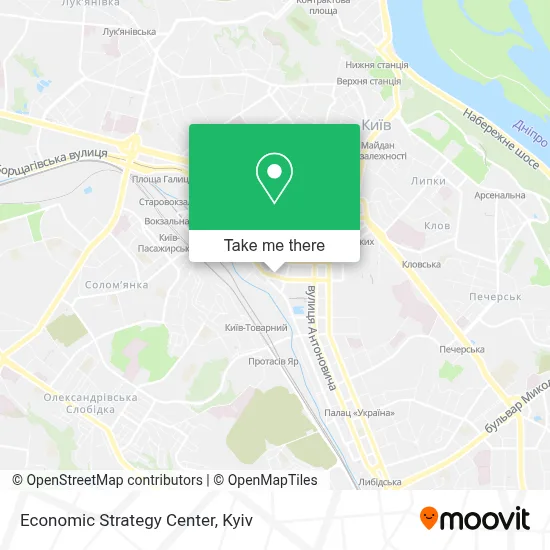 Economic Strategy Center map