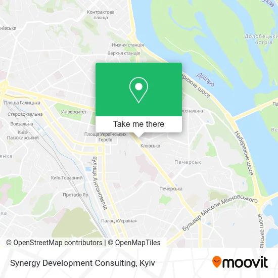 Synergy Development Consulting map