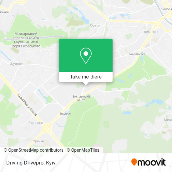 Driving Drivepro map