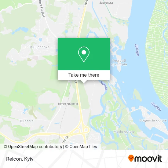 Relcon map