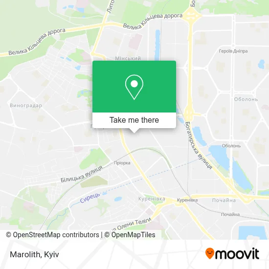 Marolith map