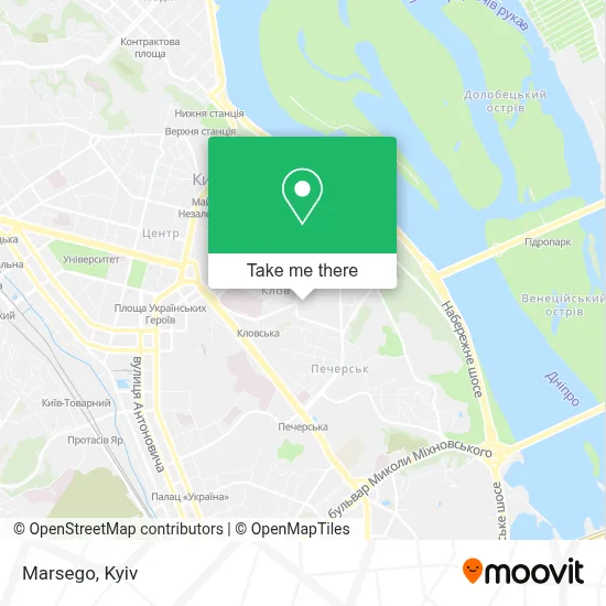 Marsego map