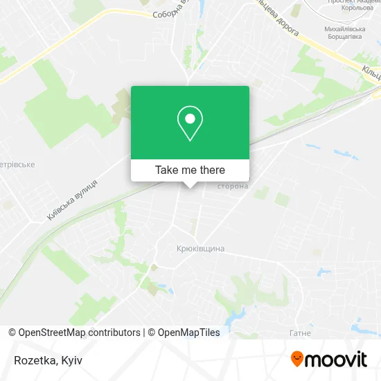 Rozetka map