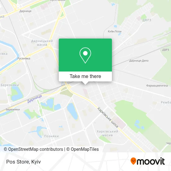 Pos Store map