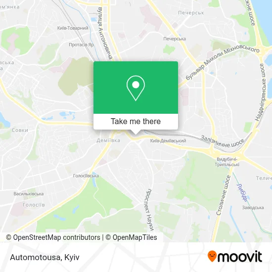Automotousa map
