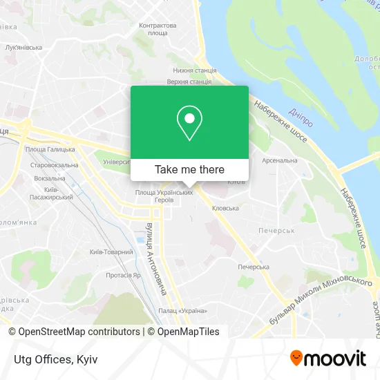 Utg Offices map