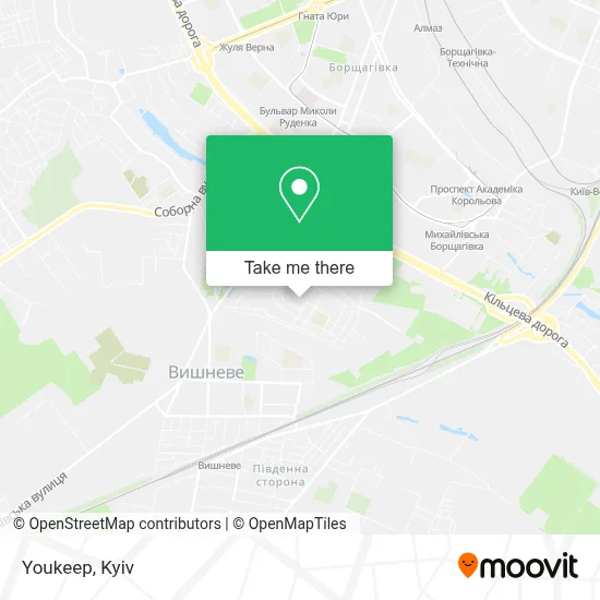 Youkeep map