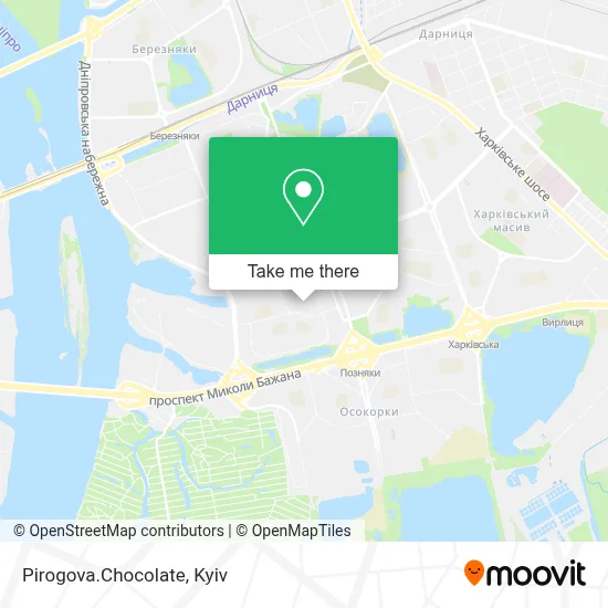 Pirogova.Chocolate map