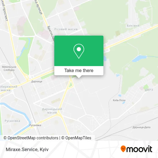 Miraxe.Service map