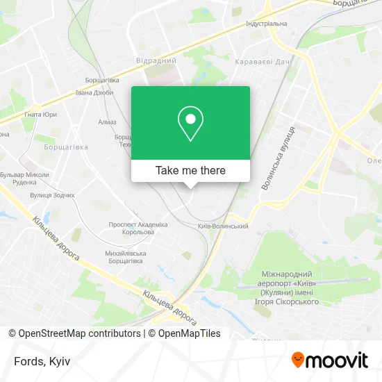 Fords map