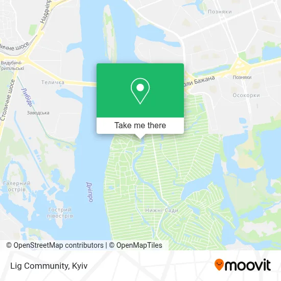 Lig Community map