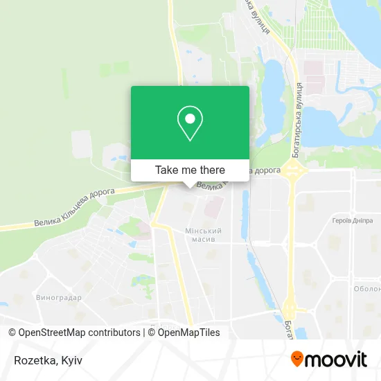 Rozetka map