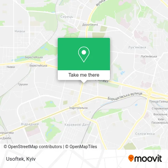 Usoftek map