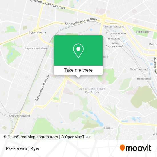 Rs-Service map