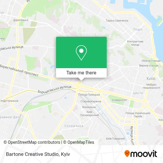 Bartone Creative Studio map