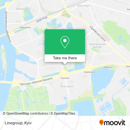 Linegroup map