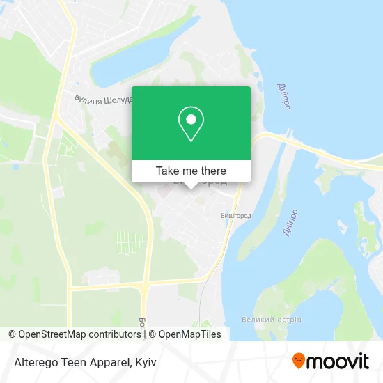 Alterego Teen Apparel map