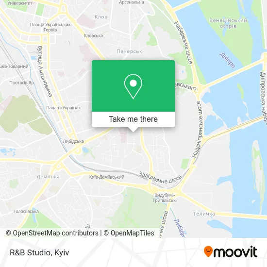 R&B Studio map