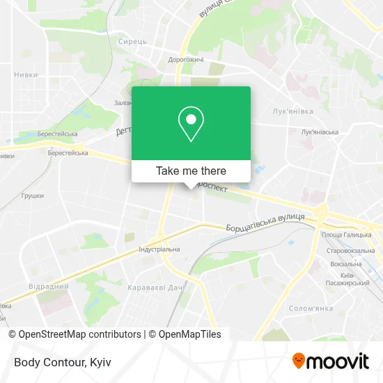 Body Contour map