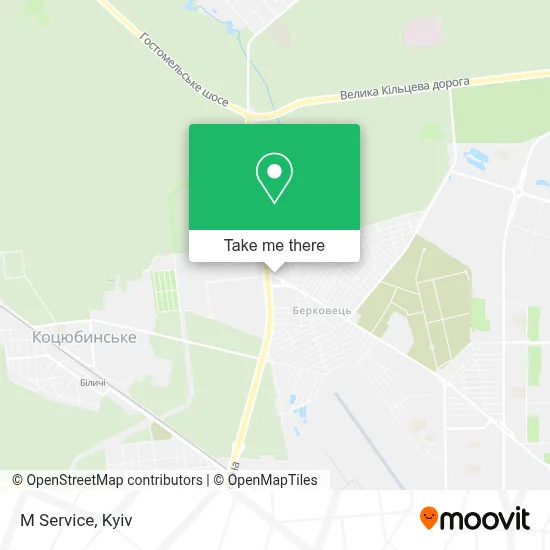 M Service map
