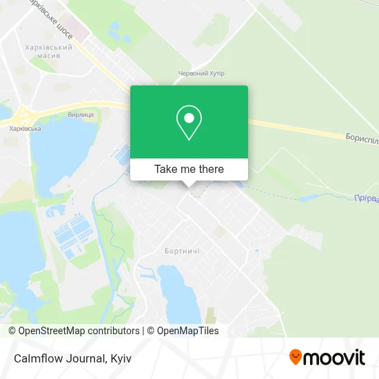 Calmflow Journal map