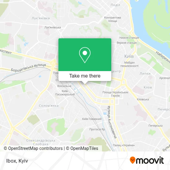 Ibox map