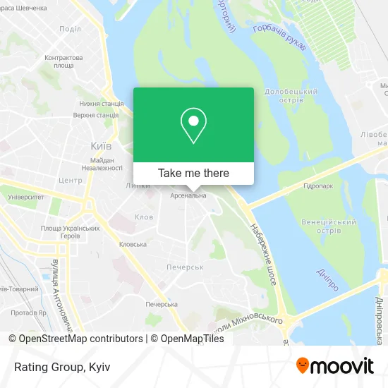 Rating Group map