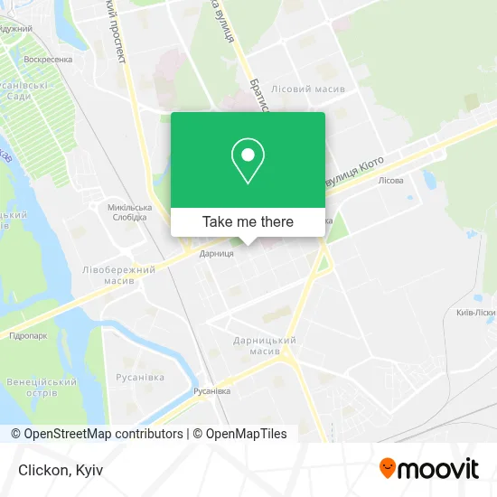 Clickon map