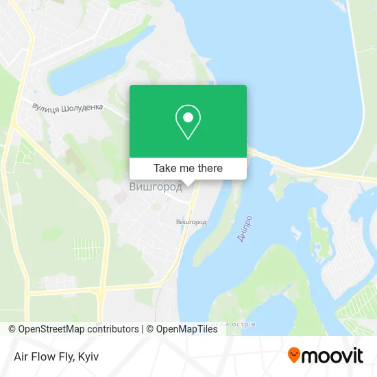 Air Flow Fly map