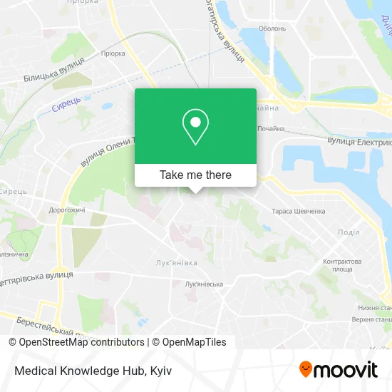 Medical Knowledge Hub map