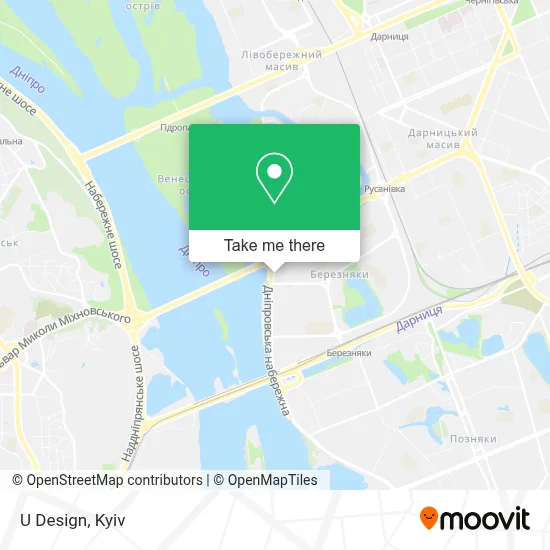 U Design map