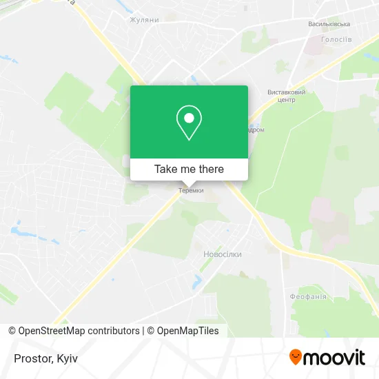 Prostor map