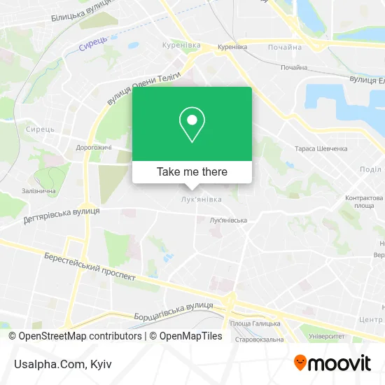 Usalpha.Com map