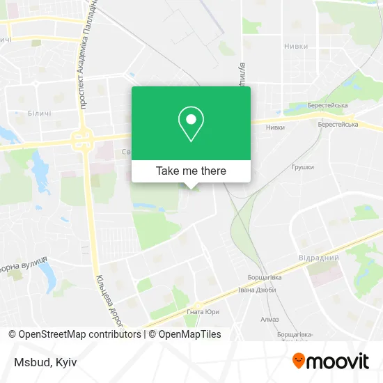 Msbud map
