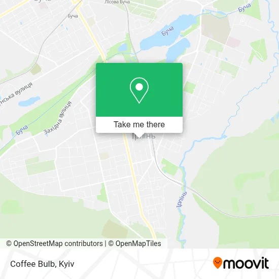 Coffee Bulb map