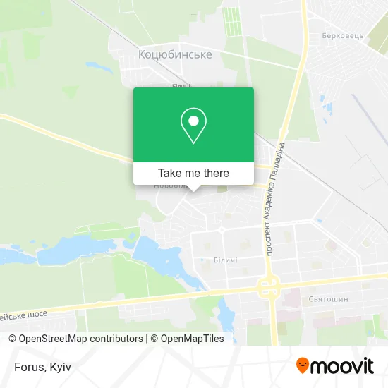 Forus map