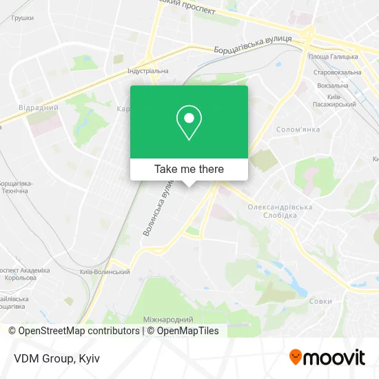 VDM Group map