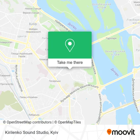 Kirilenko Sound Studio map