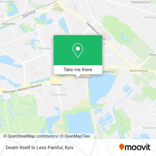 Death Itself Is Less Painful map
