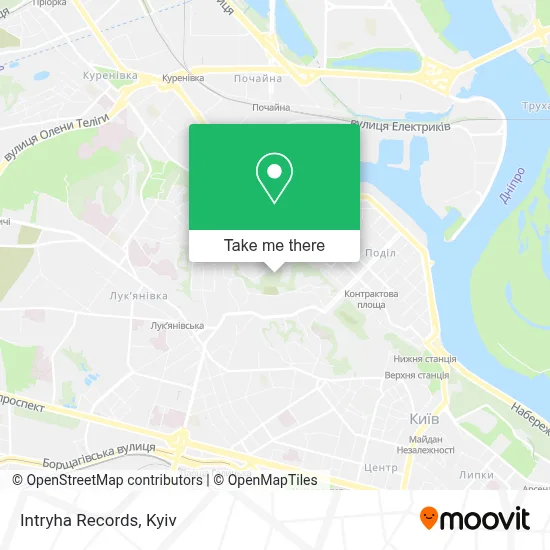 Intryha Records map