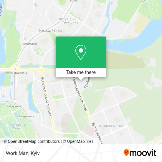 Work Man map