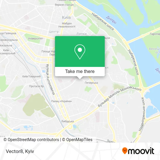 Vector8 map