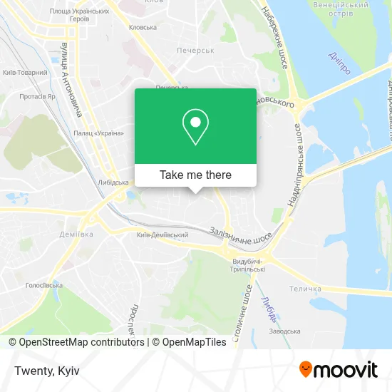 Twenty map