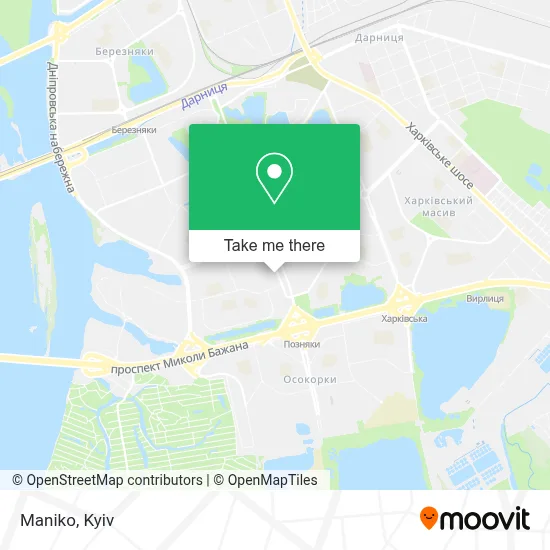Maniko map