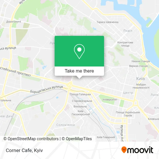 Corner Cafe map