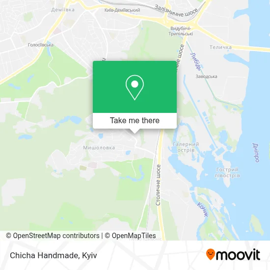 Chicha Handmade map