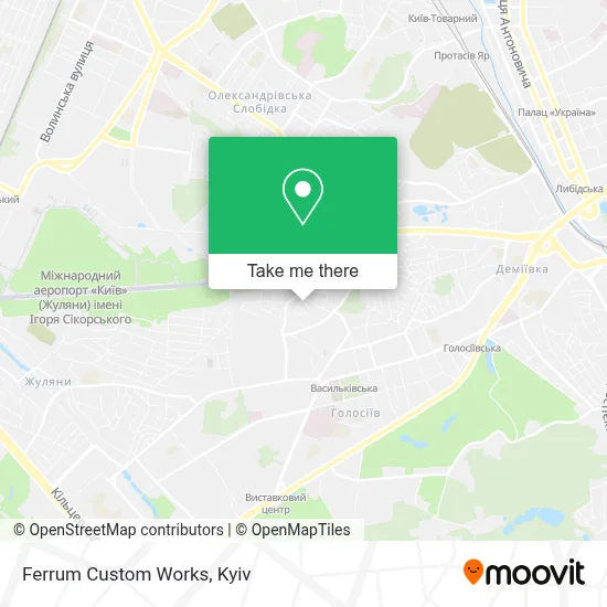 Ferrum Custom Works map